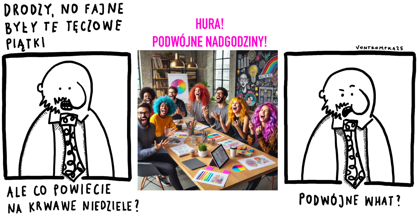 drodzy, no fajne były te tęczowe piątki ale co powiecie na krwawe niedziele hura podwójne nadgodziny! podwójne what